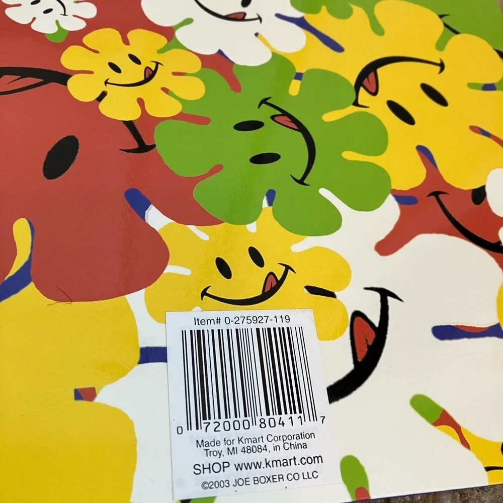 Y2K Pocket binder folders bundle—3 horse folders 1 Joe Boxer smiley face print